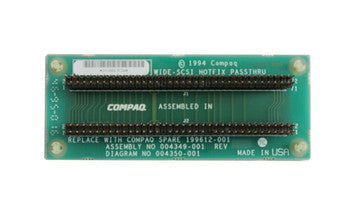 004350-001 - Compaq - Fast/Wide-Scsi Pass-Through Board