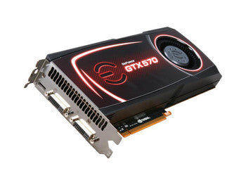 012-P3-1571-LR - EVGA - GeForce GTX 570 HD 1280MB 320-bit GDDR5 PCI Express 2.0 x16 Dual DVI/ HDMI/ DisplayPort Video Graphics Card