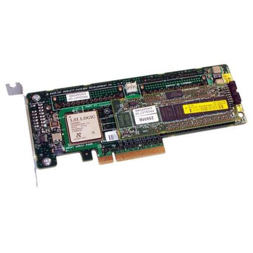 013159-003 - HP - Smart Array P400 PCI-Express 8-Channel Serial Attached SCSI (SAS) RAID Controller Card with 256MB BBWC (Battery Backed Write