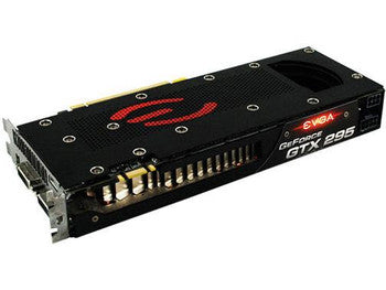 017-P3-1293-L1 - EVGA - GeForce GTX 295 1792MB GDDR3 896-bit (2 x 448-bit) PCI Express 2.0 x16 HDCP Ready/ SLI Supported Video Graphics Card with Backplat