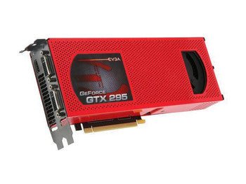 017-P3-1294-LX - EVGA - GeForce GTX 295 Red Edition 1729MB 896-Bit GDDR3 PCI Express 2.0 x16 Dual DVI/ HDMI Video Graphics Card