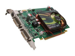 01G-P2-N942-LA - EVGA - GeForce 9400 GT 1GB 128-bit DDR2 PCI Express 2.0 x16 Dual Link DVI-I/ HDMI/ VGA/ HDCP Ready Video Graphics Card