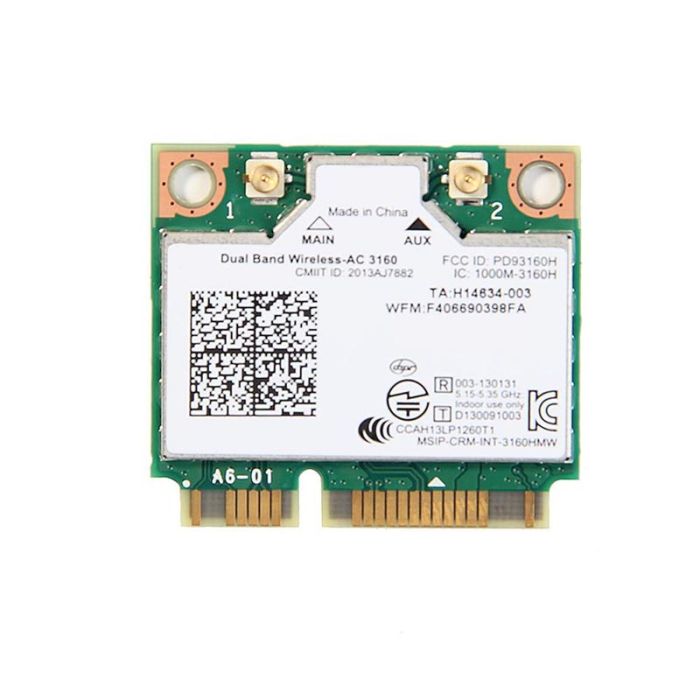 05GC50 - DELL - Wifi Card Qualcomm Atheros Mini Pci-Express 802.11B/G/N Bluetooth 4.0 LATItude 3540