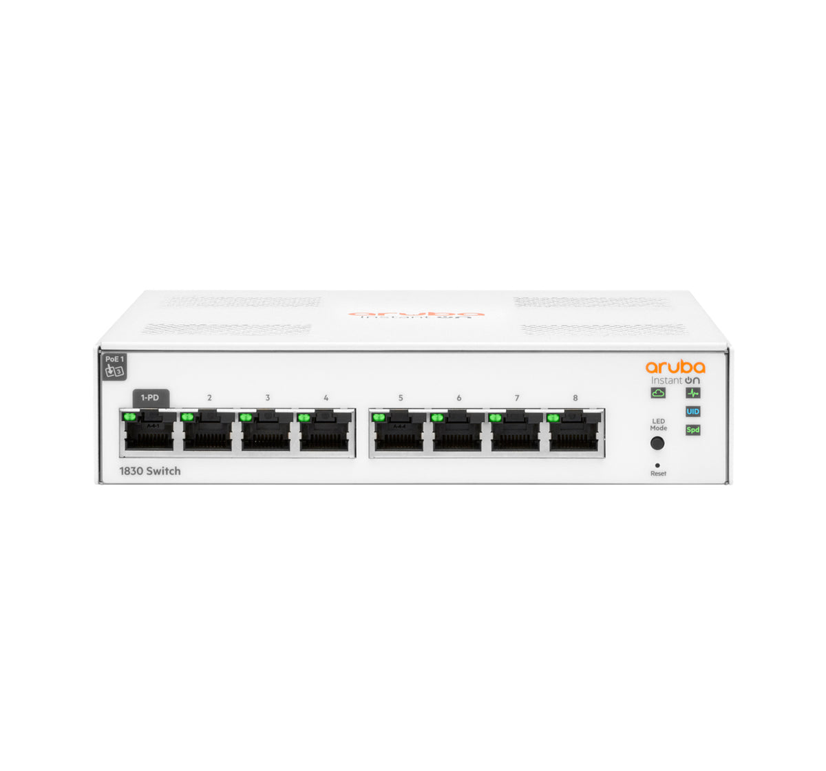 JL810A - Hewlett Packard Enterprise - Aruba Instant On 1830 8G Managed L2 Gigabit Ethernet (10/100/1000)