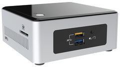 BOXNUC5CPYH - Intel - NUC PC/workstation barebone UCFF Black, Silver BGA 1170 N3060 1.6 GHz