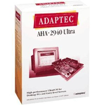 1605100 - Adaptec - AHA-2940 Ultra SCSI Controller 64MB Up to 20MBps 50-pin HD-50 Ultra SCSI SCSI External 50-pin Ultra Narrow SCSI Internal