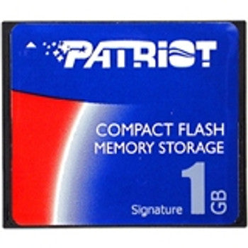 PSF1G50CF - Patriot - 1GB CompactFlash (CF) Memory Card