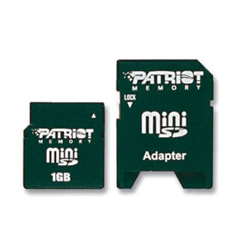 PSF1GMSD - Patriot - 1GB miniSD Flash Memory Card