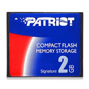 PSF2G50CF - Patriot - 2GB CompactFlash (CF) Memory Card