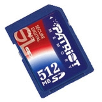 PSF51240SD - Patriot - 512MB 40x SD Flash Memory Card