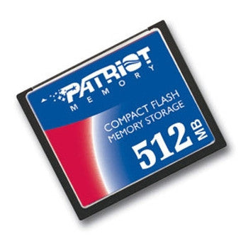 PSF512CF - Patriot - 512MB CompactFlash (CF) Memory Card