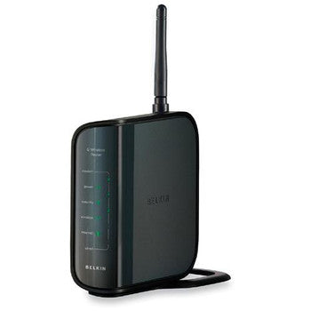 F5D7234-4 - Belkin - Wireless Router IEEE 802.11b/g ISM Band 54 Mbps Wireless Speed 4 x Network Port 1 x Broadband Port