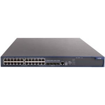 0235A08K-US - 3Com - S5100-24P-EI Ethernet Switch 4 x SFP (mini-GBIC) Shared 24 x 10/100/1000Base-T LAN
