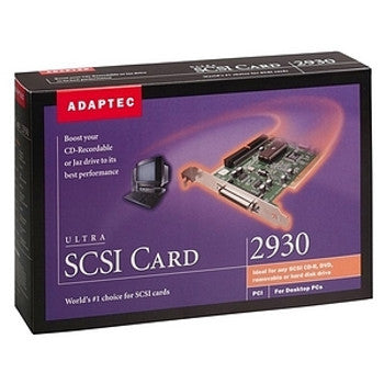 1662200 - Adaptec - 2930 Ultra SCSI Controller Up to 20MBps 1 x 50-pin HD Female SCSI-2 External 1 x 50-pin IDC Male Ultra Narrow SCSI Internal