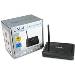 RG54A - MSI - Wireless-G Broadband Router 4 X 10/100Base-Tx Lan 1 X 10/100Base-Tx Wan Ieee 802.11B/G 54Mbps