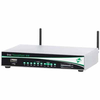 WR41-H2T1-DA1-SN - Digi - TransPort WR41 Wireless Router 3 x Antenna 1 x Network Port USB Desktop Wall Mountable Rack-mountable Rail-mountable (Refurbi