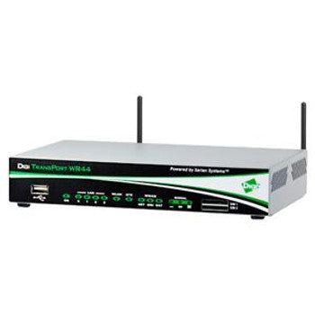 WR44-U500-WE1-SU - Digi - TransPort WR44 Wireless Router IEEE 802.11b/g 6 x Antenna ISM Band 54 Mbps Wireless Speed 4 x Network Port USB