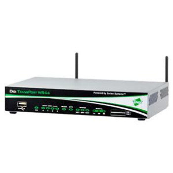 WR44-U5T1-WE1-SU - Digi - TransPort Wireless Router IEEE 802.11b/g 2 x Antenna ISM Band 54 Mbps Wireless Speed 4 x Network Port