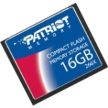 PSF16G266CF - Patriot - 16GB 266x CompactFlash (CF) Memory Card