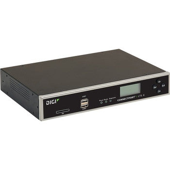 70001611 - Digi - ConnectPort LTS 8 MEI Terminal Server 8 x RJ-45 Serial 2 x RJ-45 10/100/1000Base-T Network 1 x Expansion Slot