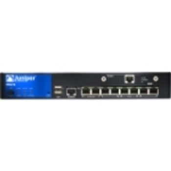 SRX210HE-POE-TAA - Juniper Networks - SRX210 Service Gateway 8 Ports Management Port PoE Ports 2 Slots Gigabit Ethernet 1U Rack-mountable Wall Mountable Desktop