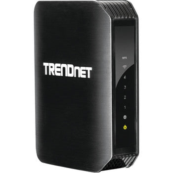 TEW-751DR - TRENDnet - Wireless Router IEEE 802.11n ISM Band UNII Band 300 Mbps Wireless Speed 4 x Network Port 1 x Broadband Port Desktop
