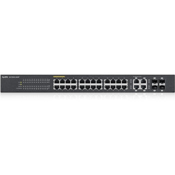 GS1920-24HP - Zyxel - 24-Ports GbE Smart Managed PoE Switch