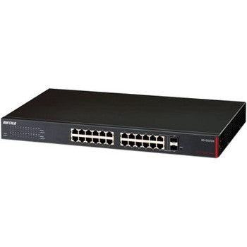 BS-GS2024 - Buffalo - 24-Ports Gigabit Green Ethernet Web Smart Switch With 2 S