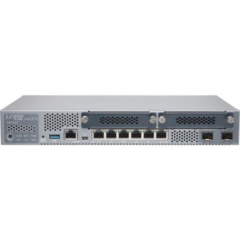SRX320 - Juniper - Router 6 Ports Management Port PoE Ports 4 Slots Gigabit Ethernet Desktop