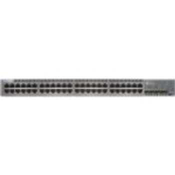 EX3400-48P - Juniper - EX3400 48-Ports 10/100/1000Base-T PoE+ Switch with 4x 10Gbps SFP/SFP+ Ports and 2x 40Gbps QSFP+ Ports