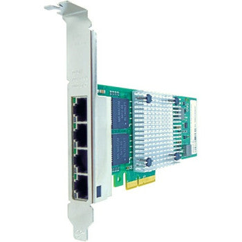 00AG520-AX - Axiom - Quad-Ports RJ-45 1Gbps 10Base-T/100Base-TX/1000Base-T Gigabit Ethernet PCI Express 2.1 x4 Server Network Adapter for IBM Compatible