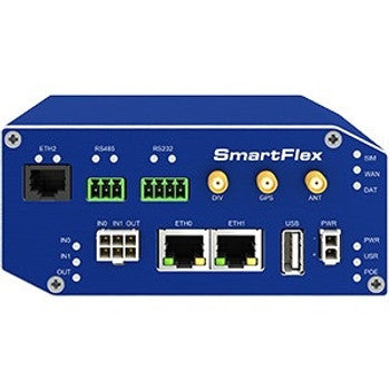 SR30509420 - B&B Electronics Mfg Co - SmartFlex SR305 Cellular Modem/Wireless Router 4G LTE 2 x Network Port USB Fast Ethernet VPN Supported Rail-mountable Desktop (Refurbi