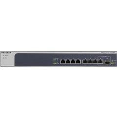 XS508M-100AJS - NetGear - XS508M Ethernet Switch - 8 Ports - 10GBase-X - 2 Layer Supported - Modular - Power Supply - Optical Fiber Twisted Pair - Deskto