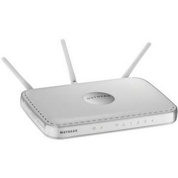 WPNT834NA - NetGear - RangeMax 240Mbps (4x 10/100Mbps LAN with 1x 10/100Mbps WAN Ports) 802.11b/g Wireless Router
