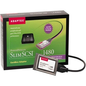 1662000-R - Adaptec - SlimSCSI 1480 Ultra SCSI 32-bit CardBus Controller