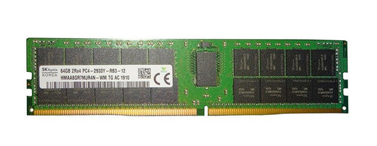 HMAA8GR7MJR4N-WMTG-AC - Hynix - 64Gb Pc4-23400 Ddr4-2933Mhz Registered Ecc Cl21 288-Pin Dimm 1.2V Quad Rank Memory Module