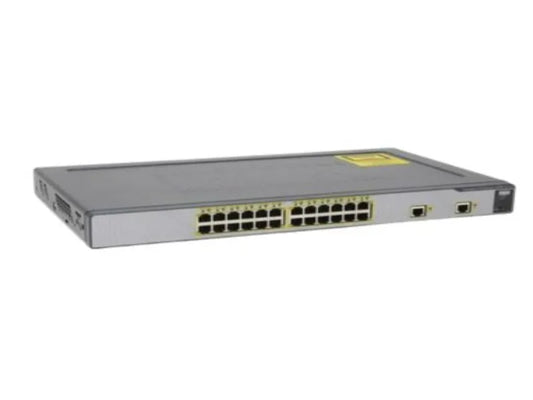WS-CE500-24TT - Cisco - Catalyst Express 500-24TT 24 x 10/100Base-TX + 2 x 10/100/1000Base-T Fast Ethernet Switch