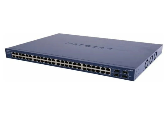 GS748T-500NAS - Netgear - 48-Port x 10/100/1000GBase-T Layer-2 Rack-Mountable Managed Gigabit Ethernet Switch