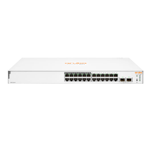 JL813A - Hewlett Packard Enterprise - Aruba Instant On 1830 24G 12p Class4 PoE 2SFP 195W Managed L2 Gigabit Ethernet (10/100/1000) Power over Ethernet (PoE) 1U