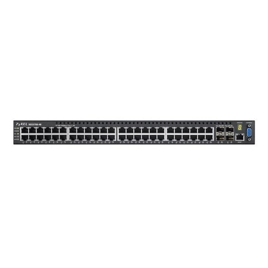 XGS3700-48 - Zyxel - network switch Managed L2+ Gigabit Ethernet (10/100/1000) Black