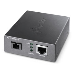 TL-FC111A-20 - TP-Link - network media converter 100 Mbit/s Single-mode Black
