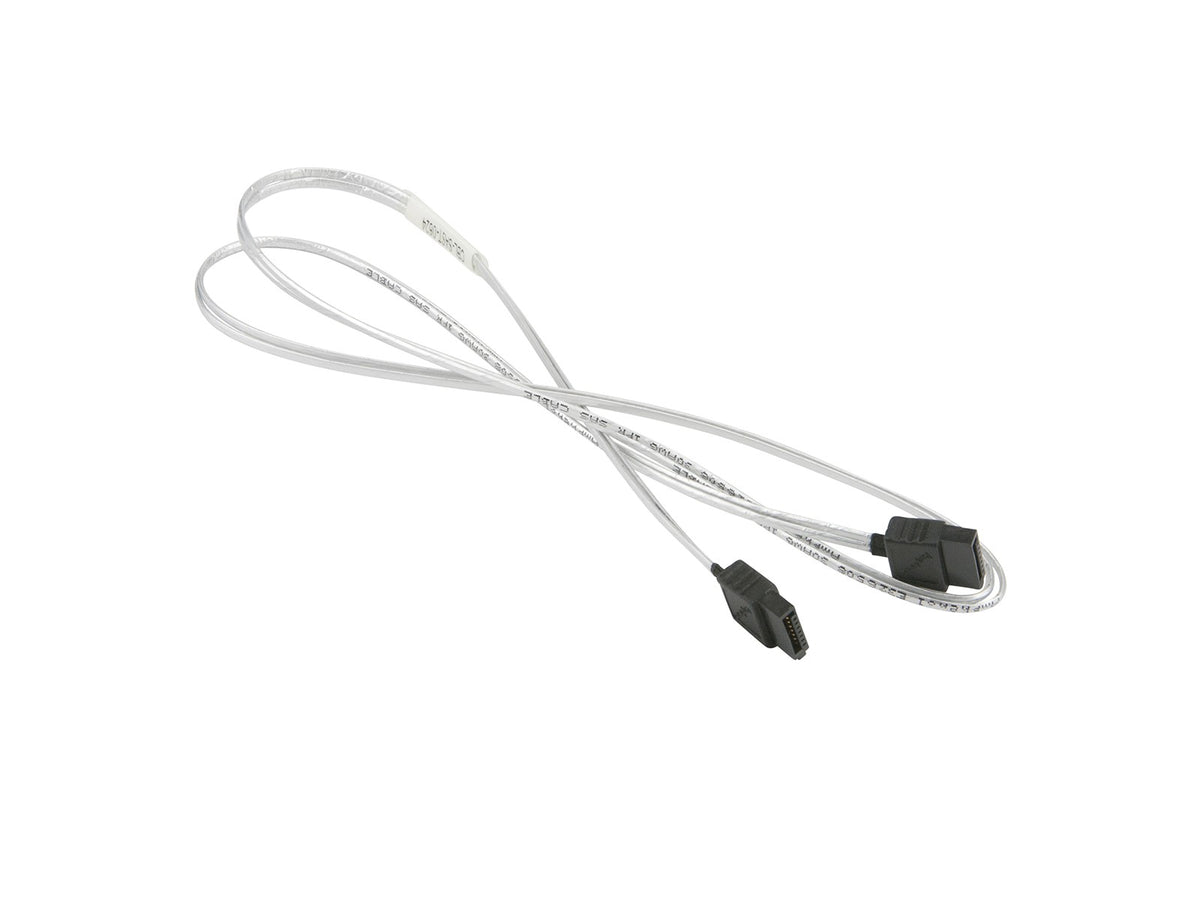 CBL-SAST-0624 - Supermicro - SATA 0.7 m SATA cable 27.6" (0.7 m) White