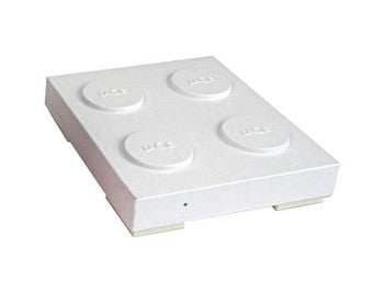 301058 - LaCie - Brick Mobile 60GB 5400RPM USB 2.0 FireWire 400 2.5-inch External Hard Drive (White)