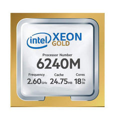 338-BTWO - Dell - Intel Xeon Gold 6240M 2.6G 18C/36T 10.4GT/s 24.75M Cache Turbo HT (150W) DDR4-2933