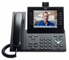 CP-9971-CL-CAM-K9 - Cisco CISCO UC PHONE 9971, CHARCOAL, SLM HNDST WITH CAMERA