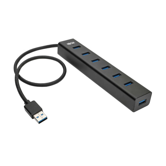 U360-007-AL-INT - Tripp Lite - interface hub USB 3.2 Gen 1 (3.1 Gen 1) Type-A 5000 Mbit/s Black