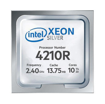 4210R - Intel - Xeon Silver 10-Core 2.40GHz 13.75MB L3 Cache Socket FCLGA3647 Processor Upgrade