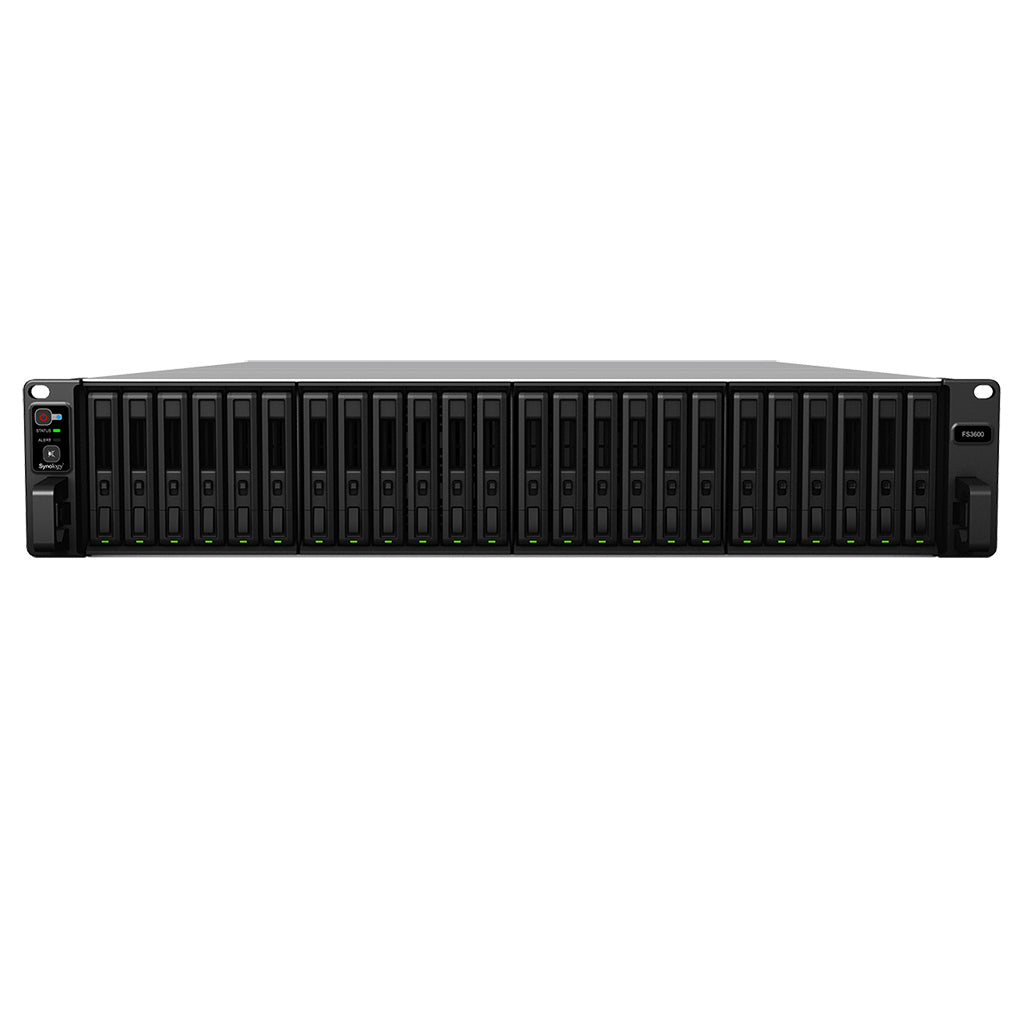 FS3600 - Synology - FlashStation NAS/storage server Rack (2U) Ethernet LAN Black D-1567