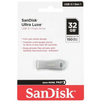 SDCZ74-032G-G46 - SanDisk - 32GB Ultra Luxe USB 3.1 Flash Drive 15pc Kit