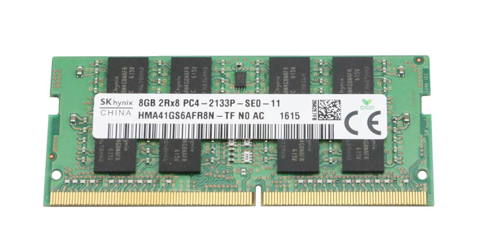 HMA41GS6AFR8N-TF - Hynix - 8Gb Pc4-17000 Ddr4-2133Mhz Non-Ecc Unbuffered Cl15 260-Pin Sodimm 1.2V Dual Rank Memory Module
